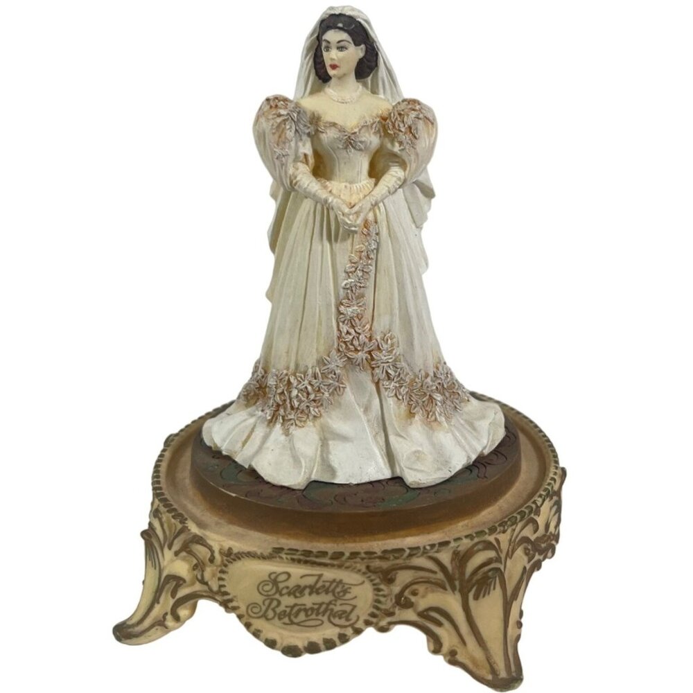 Scarletts Betrothal Figure Gone With The Wind Limited Edition Figurine 1993